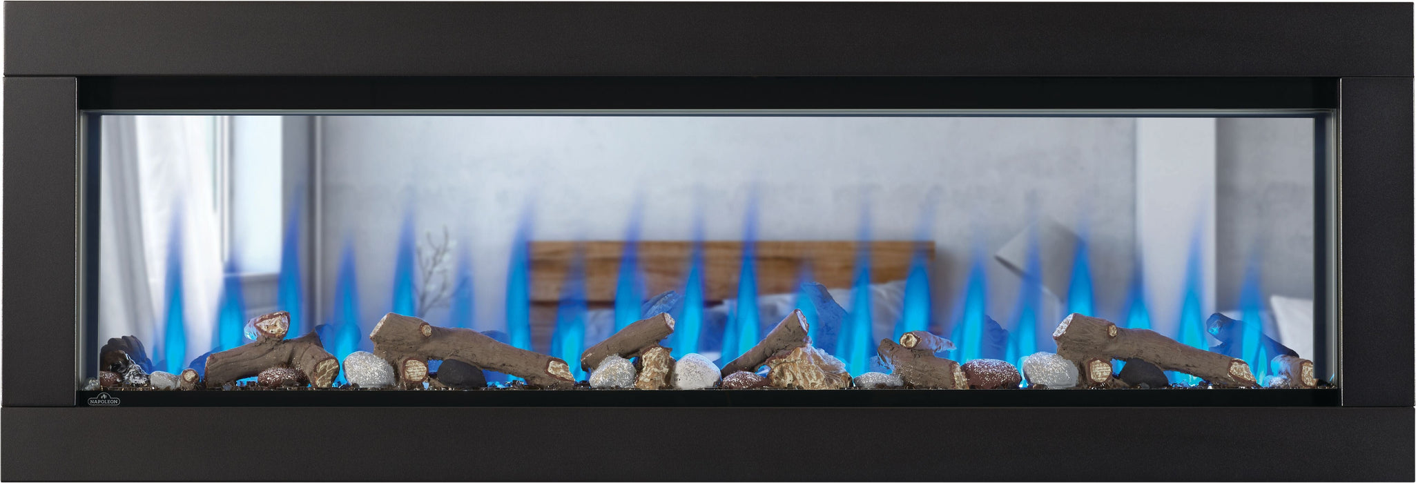Napoleon Napoleon CLEARion Elite 60" See Through Built-in Electric Fireplace NEFBD60HE Canada Electric NEFBD60HE Built-In Electric Fireplace 629169079896