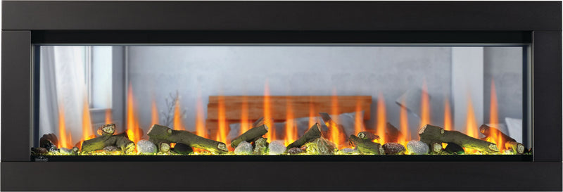 Napoleon Napoleon CLEARion Elite 60" See Through Built-in Electric Fireplace NEFBD60HE Canada Electric NEFBD60HE Built-In Electric Fireplace 629169079896