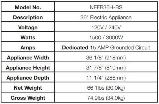 Napoleon Napoleon ELEMENT 36