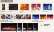 Napoleon Napoleon Entice 50" Wall Mount Electric Fireplace NEFL50CFH-1 Canada Electric NEFL50CFH-1 Wall Mount Electric Fireplace 629169088935