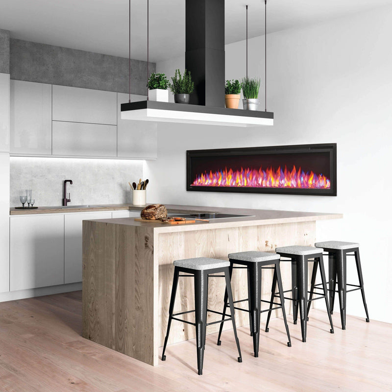 Napoleon Napoleon Entice 60" Wall Mount Electric Fireplace NEFL60CFH-1 Canada Electric NEFL60CFH-1 Wall Mount Electric Fireplace 629169088942