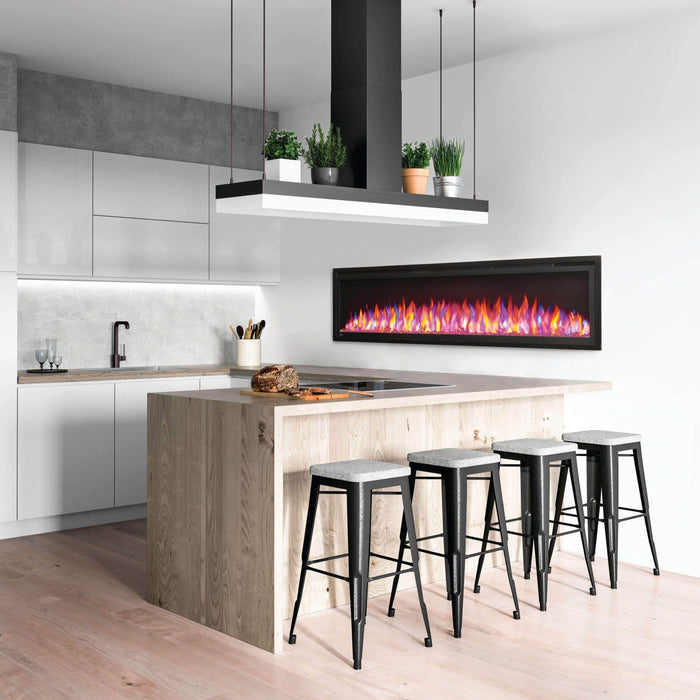 Napoleon Napoleon Entice 60" Wall Mount Electric Fireplace NEFL60CFH-1 Canada Electric NEFL60CFH-1 Wall Mount Electric Fireplace 629169088942