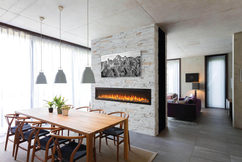 Napoleon Napoleon Entice 72" Wall Mount Electric Fireplace NEFL72CFH-1 Canada Electric NEFL72CFH-1 Wall Mount Electric Fireplace 629169077809