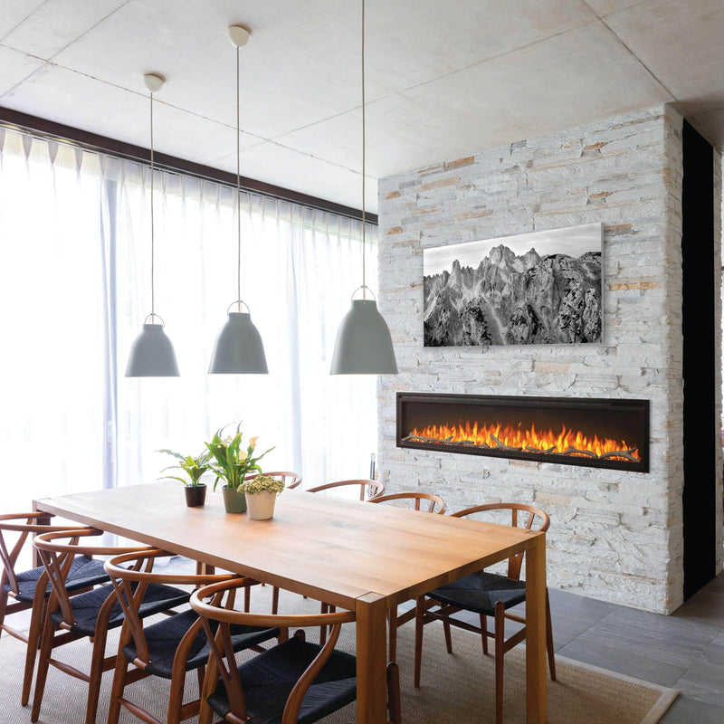 Napoleon Napoleon Entice 72" Wall Mount Electric Fireplace NEFL72CFH-1 Canada Electric NEFL72CFH-1 Wall Mount Electric Fireplace 629169077809