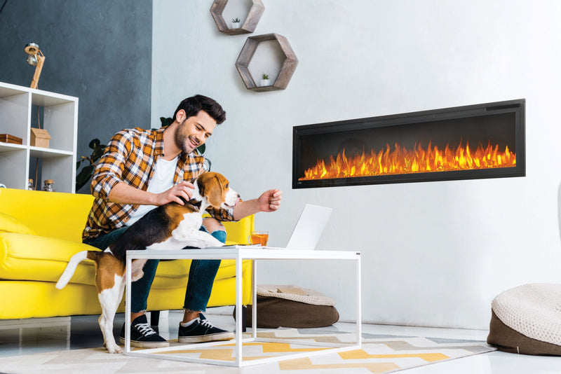 Napoleon Napoleon Entice 72" Wall Mount Electric Fireplace NEFL72CFH-1 Canada Electric NEFL72CFH-1 Wall Mount Electric Fireplace 629169077809