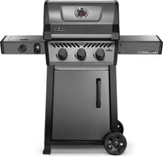 Napoleon Napoleon Freestyle 365 3-Buner BBQ with Side Burner Propane / Graphite Grey F365DSBPGT-ECP Freestanding Gas Grill