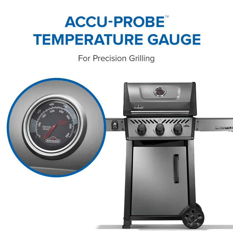 Napoleon Napoleon Freestyle 365 Gas Grill, Graphite Grey Freestanding Gas Grill