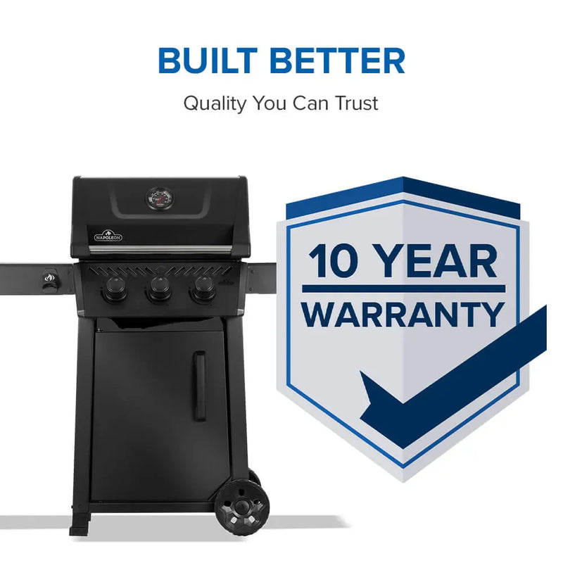 Napoleon Napoleon Freestyle 365 Gas Grill, Matte Black Freestanding Gas Grill