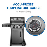 Napoleon Napoleon Freestyle 365 SB Gas Grill Propane / Graphite Grey F365DSBPGT-ECP Freestanding Gas Grill