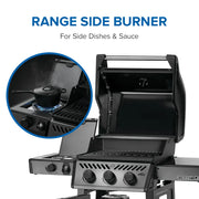 Napoleon Napoleon Freestyle 365 SB Gas Grill Propane / Graphite Grey F365DSBPGT-ECP Freestanding Gas Grill