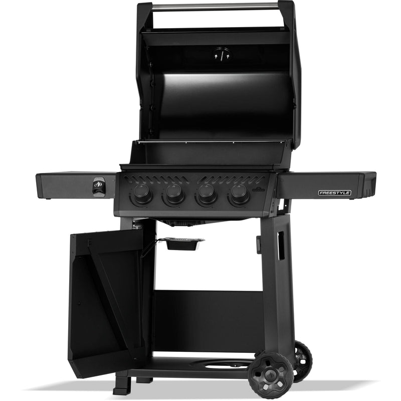 Napoleon Napoleon Freestyle 425 4-Burner BBQ – Matte Black Freestanding Gas Grill