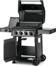 Napoleon Napoleon Freestyle 425 4-Burner BBQ with Side Burner Propane / Graphite Grey F425DSBPGT-ECP Freestanding Gas Grill
