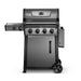Napoleon Napoleon Freestyle 425 4-Burner BBQ with Side Burner Propane / Graphite Grey F425DSBPGT-ECP Freestanding Gas Grill