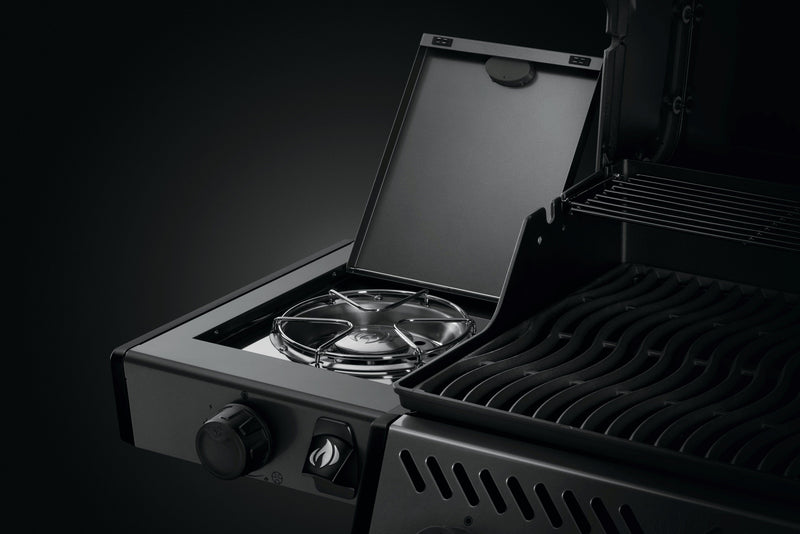 Napoleon Napoleon Freestyle 425 4-Burner BBQ with Side Burner Propane / Graphite Grey F425DSBPGT-ECP Freestanding Gas Grill