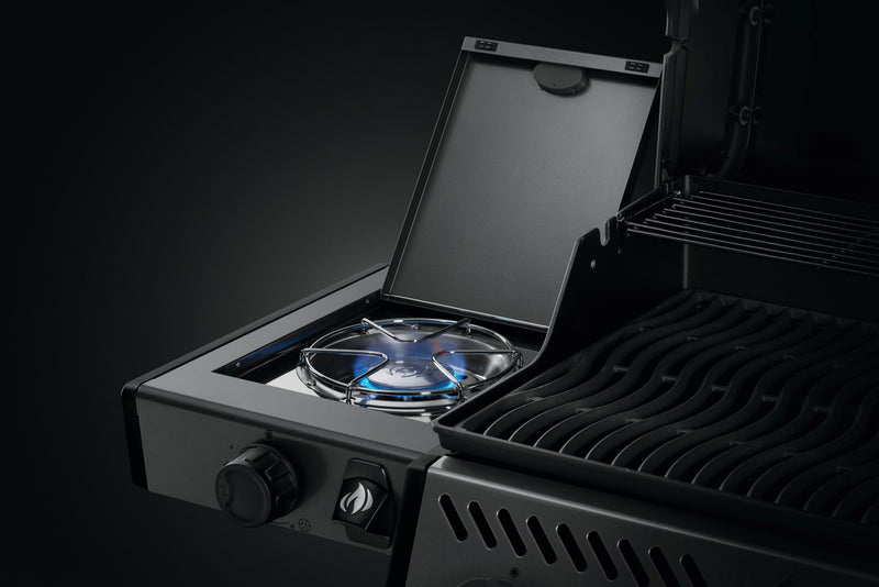 Napoleon Napoleon Freestyle 425 4-Burner BBQ with Side Burner Propane / Graphite Grey F425DSBPGT-ECP Freestanding Gas Grill