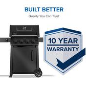 Napoleon Napoleon Freestyle 425 Gas Grill, Matte Black Freestanding Gas Grill