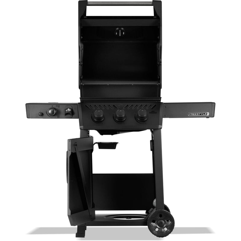 Napoleon Napoleon Freestyle PRO 365 3-Burner BBQ with Infrared Side Burner – Matte Black Freestanding Gas Grill