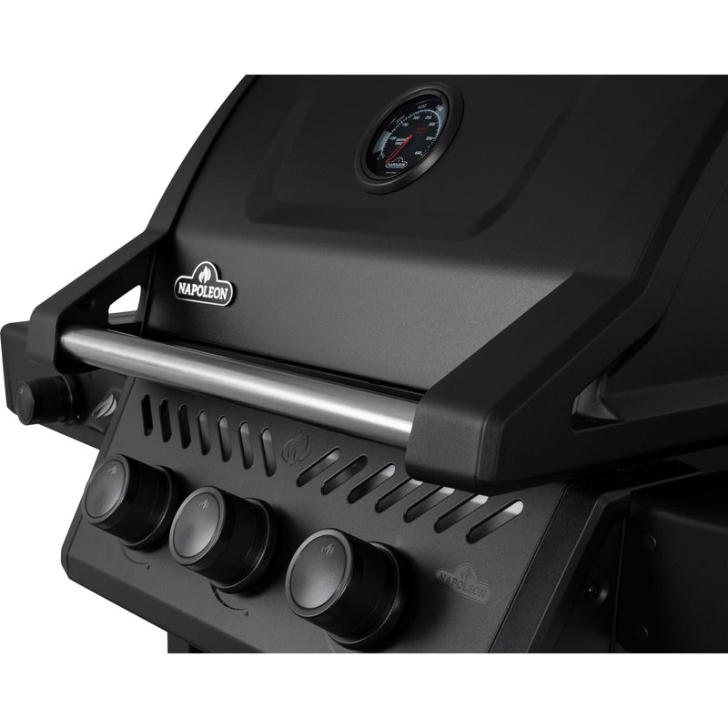 Napoleon Napoleon Freestyle PRO 365 3-Burner BBQ with Infrared Side Burner – Matte Black Freestanding Gas Grill