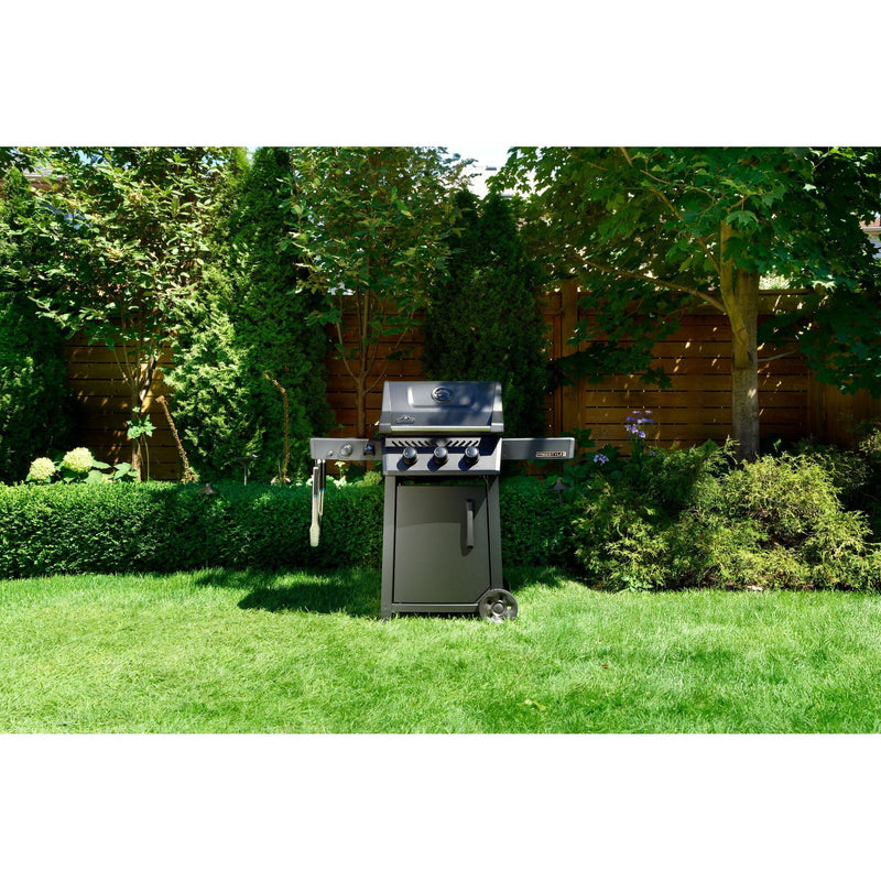 Napoleon Napoleon Freestyle PRO 365 3-Burner BBQ with Infrared Side Burner – Matte Black Freestanding Gas Grill