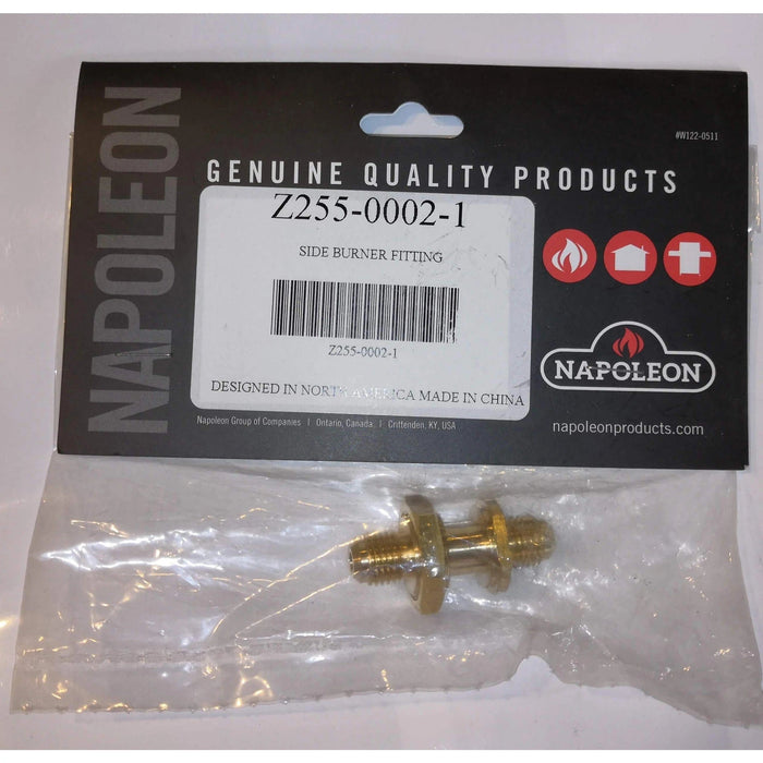 Napoleon Napoleon Grills Replacement Side Burner Fitting for Rogue Series Z255-002-1 Z255-0002-1 Part Fitting