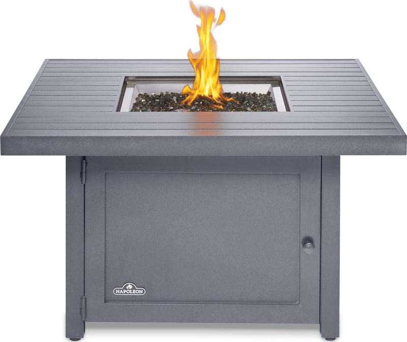 Napoleon Napoleon Hamptons Square Patioflame Table HAMP2-GY Propane / Grey HAMP2-GY Firepit Table Square 629162122858