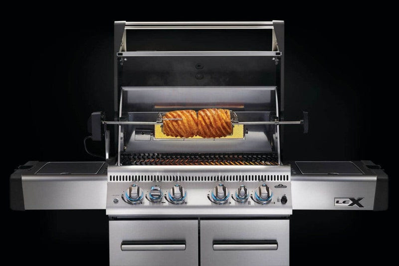 Napoleon Napoleon Heavy Duty Rotisserie Kit W/ Motor For 405/450/485/500 69211 69211 Accessory Rotisserie 629162692115