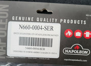 Napoleon Napoleon Igniter Switch w harness ( BIPRO665 & PRO665) N660-0004-SER N660-0004-SER Part Igniter, Electrode & Collector Box