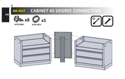 Napoleon Napoleon IM-45LT-CN Oasis Transition Piece (Adjacent to Grill Head) IM-45LT-CN Outdoor Kitchen Transition Panels 629162140555