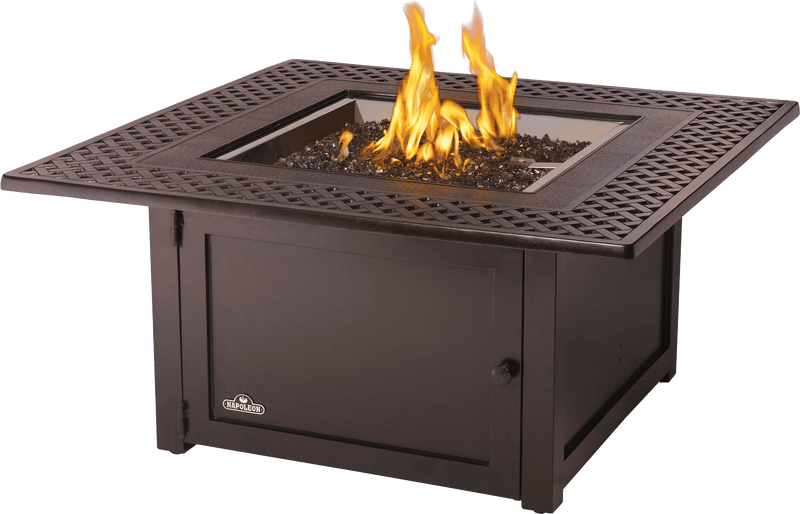 Napoleon Napoleon Kensington Square Patioflame Table KENS2-BZ-1 Propane / Bronze KENS2-BZ-1 Firepit Table Square 629162130556