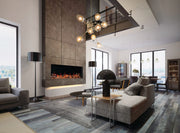 Napoleon Napoleon Luminex 65 LCD Electric Linear Built-in Fireplace NEFL65LCD-3SV Built-In Electric Fireplace 629169090617