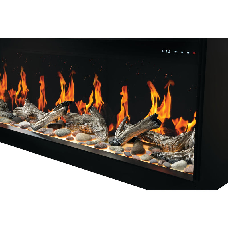 Napoleon Napoleon Luminex 65 LCD Electric Linear Built-in Fireplace NEFL65LCD-3SV Built-In Electric Fireplace 629169090617