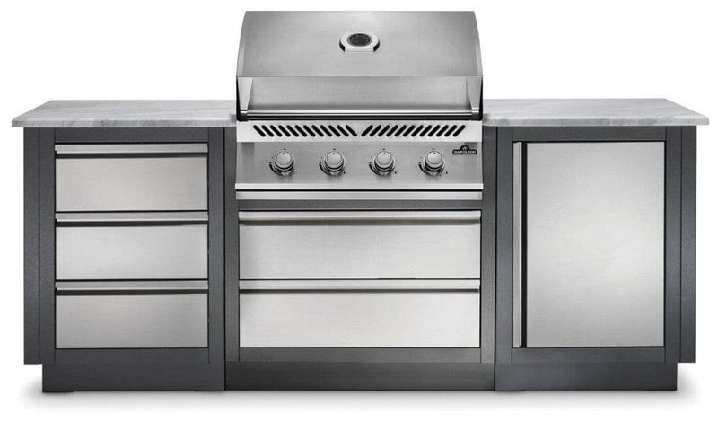 Napoleon Napoleon Oasis 100 Outdoor Kitchen with 32" Built-in 500 Series Outdoor Kitchen Cabinets