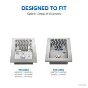 Napoleon Napoleon OASIS 24" x 24" Stainless Steel Countertop with 10" Burner Cutout CT-2424-BIB10 Outdoor Kitchen Countertops 629162161048