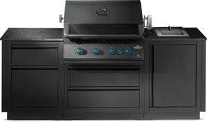Napoleon Oasis 300 Bundle, Built-In 700 Series 32 with Infrared Rear Burner, Matte Black