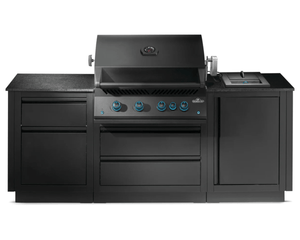 Napoleon Oasis 301 Bundle, Built-In 700 Series 32 with Infrared Rear Burner, Matte Black