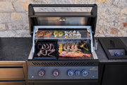 Napoleon Napoleon Oasis 301 Bundle, Built-In 700 Series 32 with Infrared Rear Burner, Matte Black Outdoor Kitchen Pre-Built Bundle