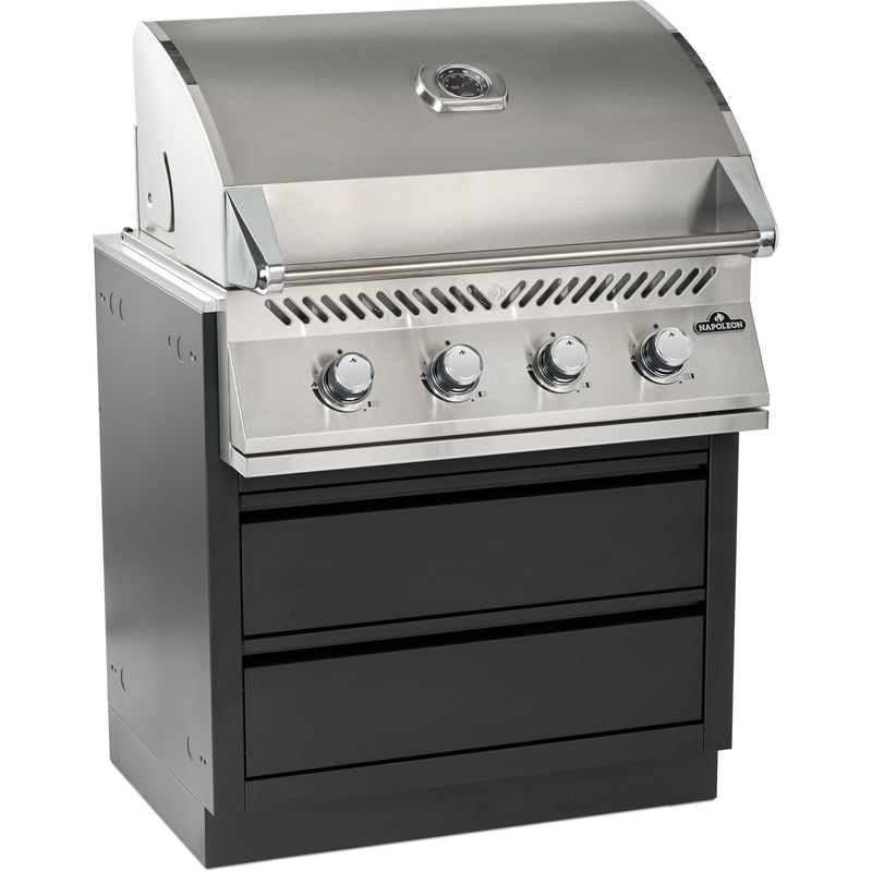 Napoleon Napoleon OASIS 36" x 24" Stainless Steel Countertop for 32" Grill Head CT-3624-UGC32 Outdoor Kitchen Countertops 629162161093