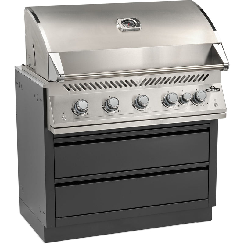 Napoleon Napoleon OASIS 42" x 24" Stainless Steel Countertop for 38" Grill Head CT-4224-UGC38 Outdoor Kitchen Countertops 629162161109