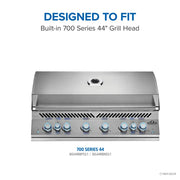 Napoleon Napoleon OASIS 48" x 24" Stainless Steel Countertop for 44" Grill Head CT-4824-UGC44 Outdoor Kitchen Countertops 629162161116