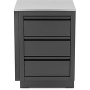 Napoleon Napoleon OASIS Three Drawer Cabinet, Matte Black IM-3DC-MK-1 Outdoor Kitchen Cabinets 629162158925