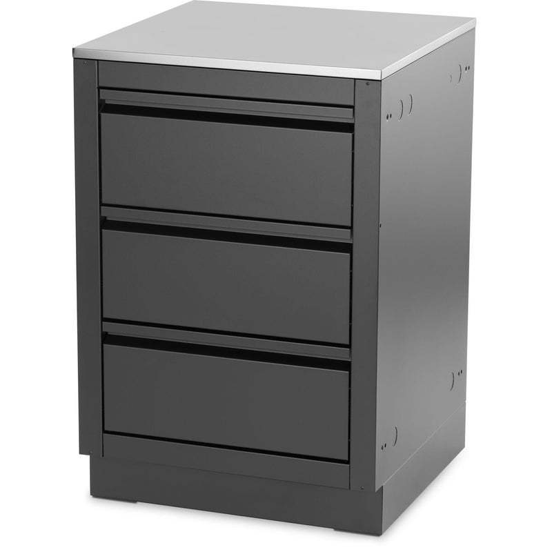 Napoleon Napoleon OASIS Three Drawer Cabinet, Matte Black IM-3DC-MK-1 Outdoor Kitchen Cabinets 629162158925