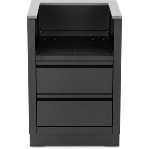 Napoleon Oasis Under Grill Cabinet for Built-in 700 Series Dual Burners, Matte Black