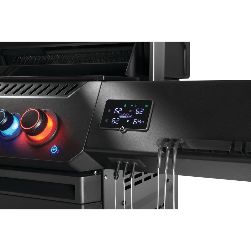Napoleon Napoleon Phantom Prestige 500 Connected Gas Grill with Infrared Side and Rear Burner Freestanding Gas Grill
