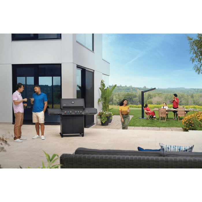 Napoleon Napoleon Phantom Prestige 500 Connected Gas Grill with Infrared Side and Rear Burner Freestanding Gas Grill