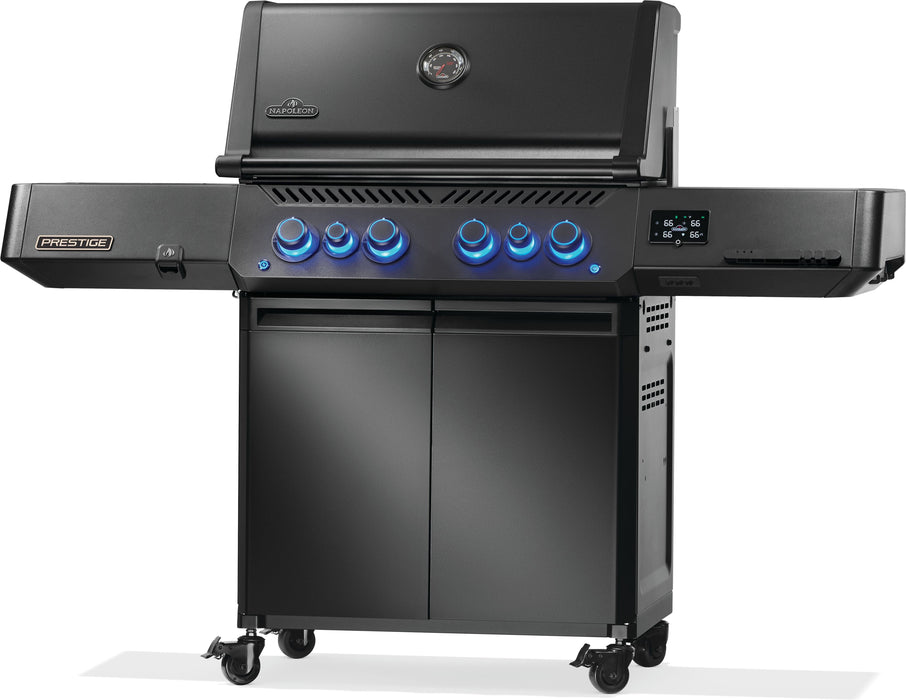 Napoleon Napoleon Phantom Prestige 500 Connected Gas Grill with Infrared Side and Rear Burner Freestanding Gas Grill