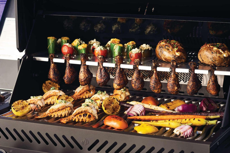 Napoleon Napoleon Phantom Prestige 500 Connected Gas Grill with Infrared Side and Rear Burner Freestanding Gas Grill