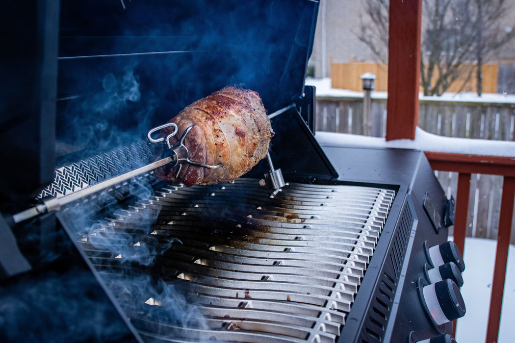 Napoleon Napoleon Phantom Prestige 500 Connected Gas Grill with Infrared Side and Rear Burner Freestanding Gas Grill