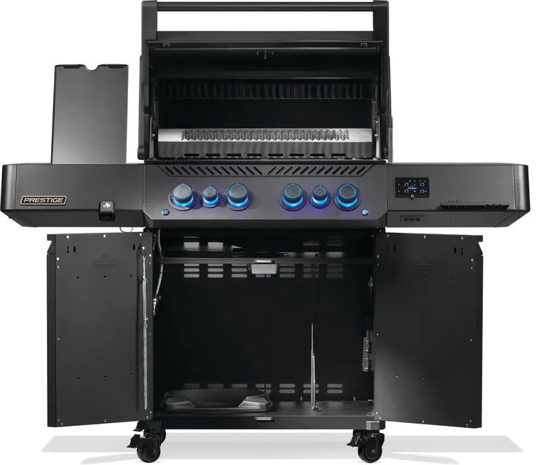 Napoleon Napoleon Phantom Prestige 500 Connected RSIB Gas Grill, Matte Black Freestanding Gas Grill