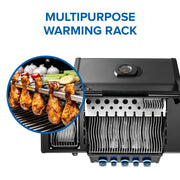 Napoleon Napoleon Phantom Rogue PRO-S 425 RSIB Gas Grill, Matte Black Freestanding Gas Grill