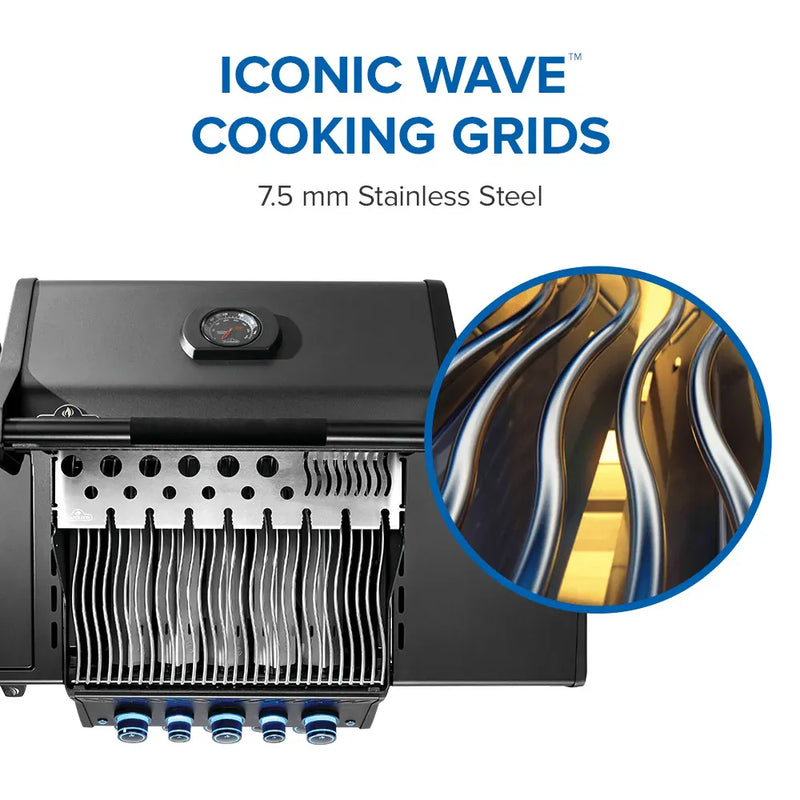 Napoleon Napoleon Phantom Rogue PRO-S 425 RSIB Gas Grill, Matte Black Freestanding Gas Grill